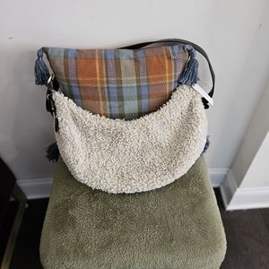 Anthropologie Jules Kae sherpa bag